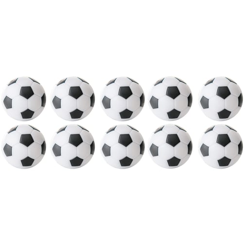 Tischfußball Kickerbälle, farbig, 10er-Set