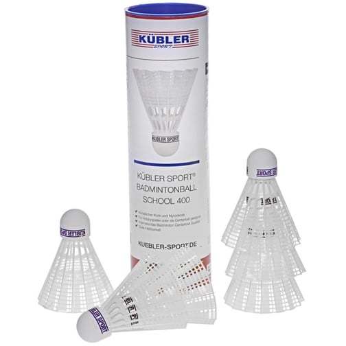 Kübler Sport® Badmintonball SCHOOL 400