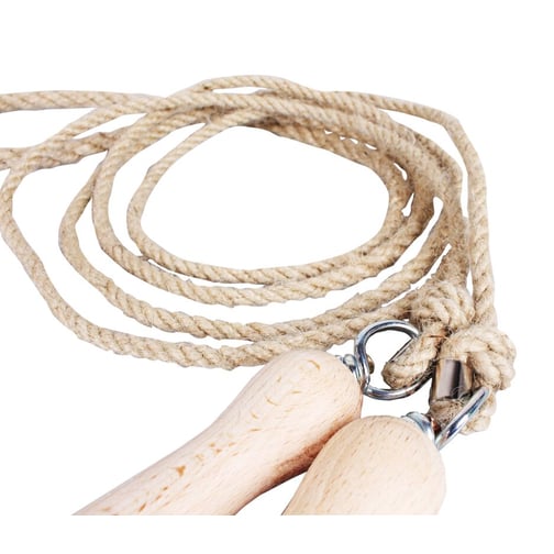 Springseil mit Holzgriffen