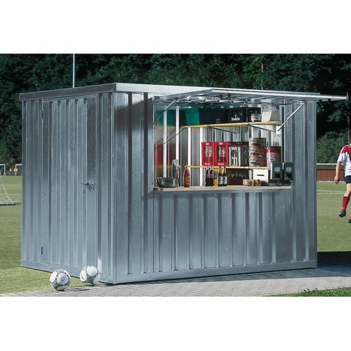 Multifunktionswand für Material-Container