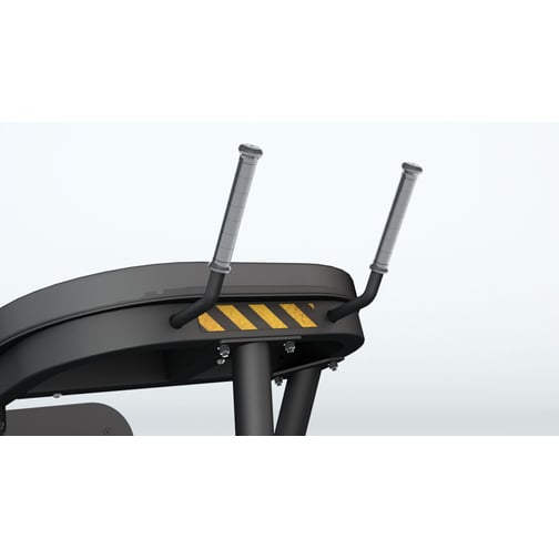 BH Fitness® Plate Loaded Kickback-Maschine