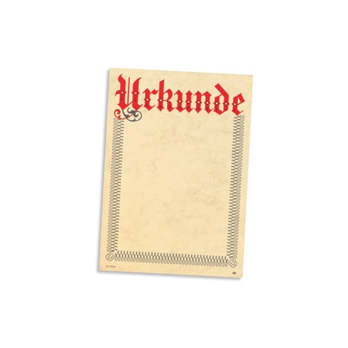 Urkunde, Klassisch
