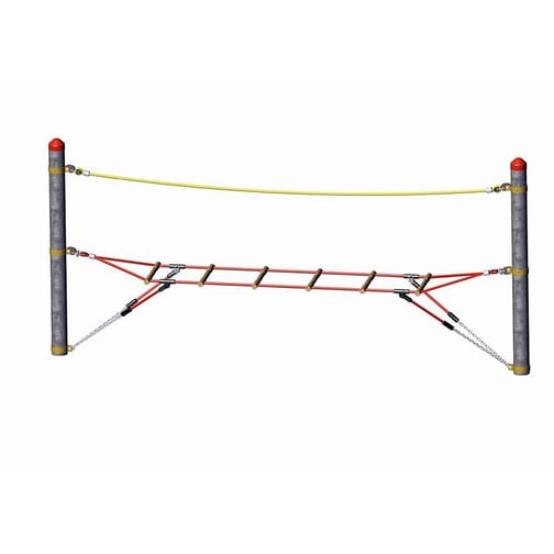 Seilparcours Haiger Strickleiter (ohne Pfosten)