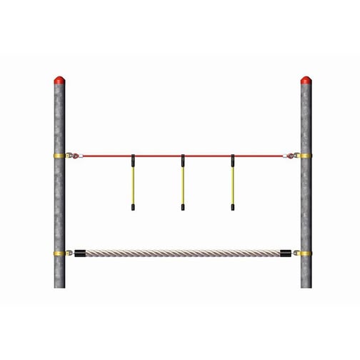Vario-System Hangelseil (ohne Pfosten)