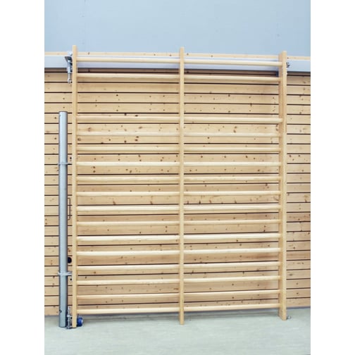 Kübler Sport® Doppelfeld-Sprossenwand schwenkbar