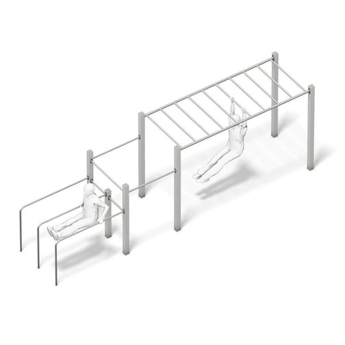 4FCIRCLE® Calisthenics-Line kurz