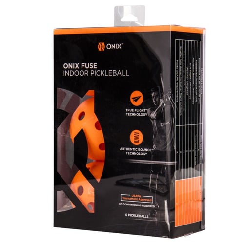 ONIX® Pickleball Fuse Indoor Orange 100-Pack