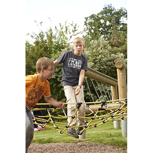 Balancier- & Kletterparkelement Dreiecksnetz