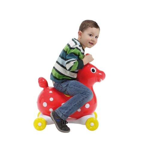 Gymnic® Hüpfpferd Rody Rollbasis