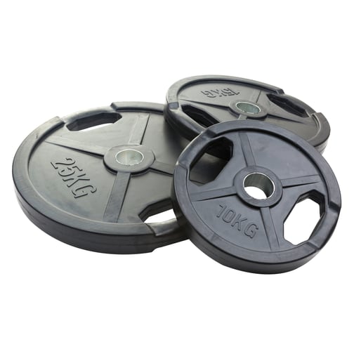 Hantelscheibe, gummiert, Ø 50 mm Bohrung