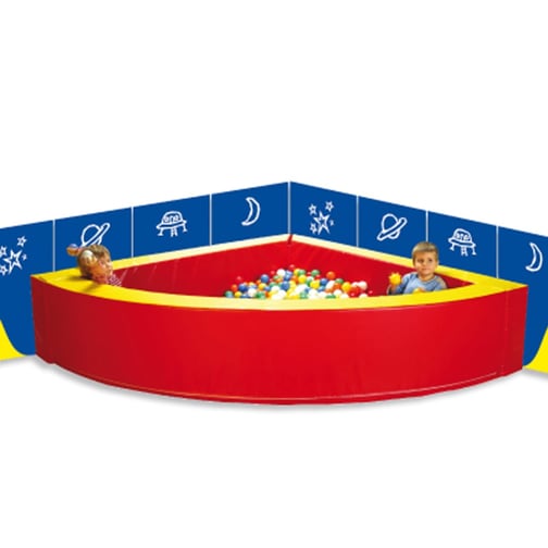 Wand- oder Spielmatte, einzeln, ohne Druck