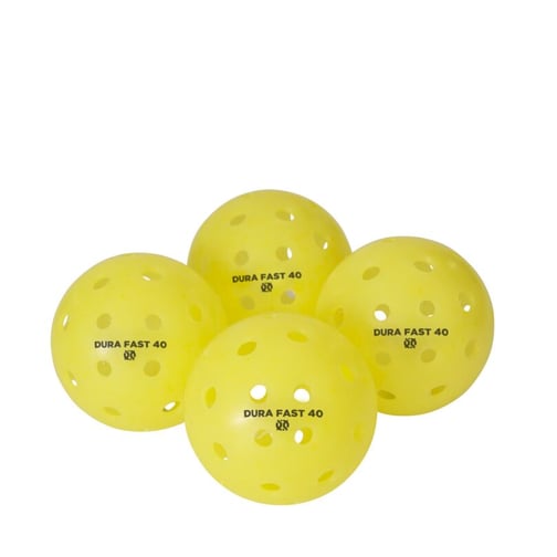 ONIX® Pickleball Dura Fast Outdoor Yellow 4-Pack