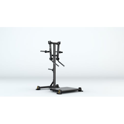 BH Fitness® Plate Loaded Seithebe-Maschine, stehend