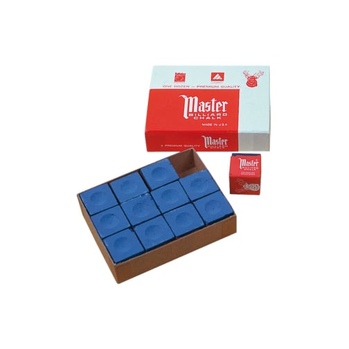 Billardkreide Master, 12er-Pack