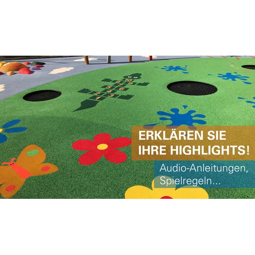 Eurotramp® PLAY! Spielplatz Trampoline MUSIC & SOUND