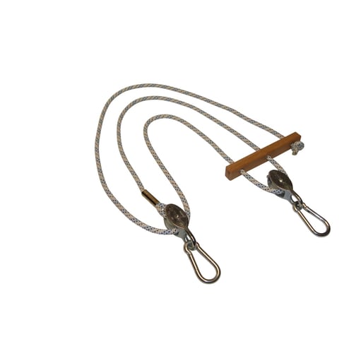 Flaschenzug mit Karabiner