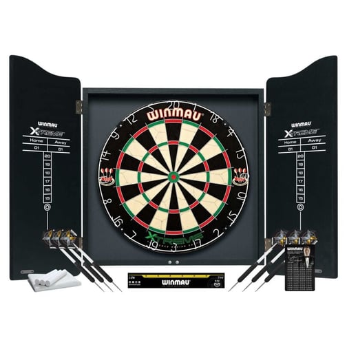 WINMAU® Dartscheiben Set XTREME inkl. Kabinet