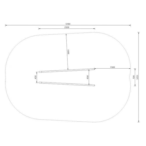 4FCIRCLE® Station Dips-Barren 2-fach