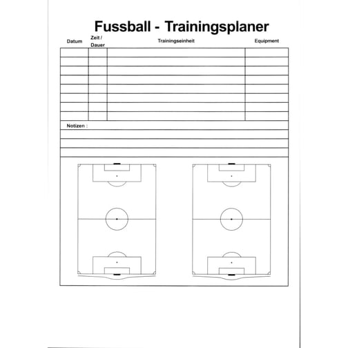 Ersatz-Arbeitsblock für Klemmbrett Coach-Board Basic, DIN A4