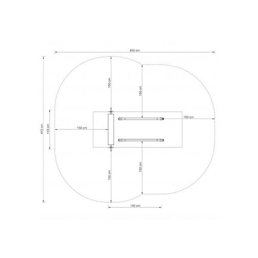 4FCIRCLE® STATION Faszientrainer, liegend