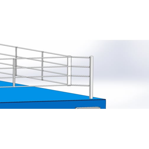 Wettkampf-Boxring 