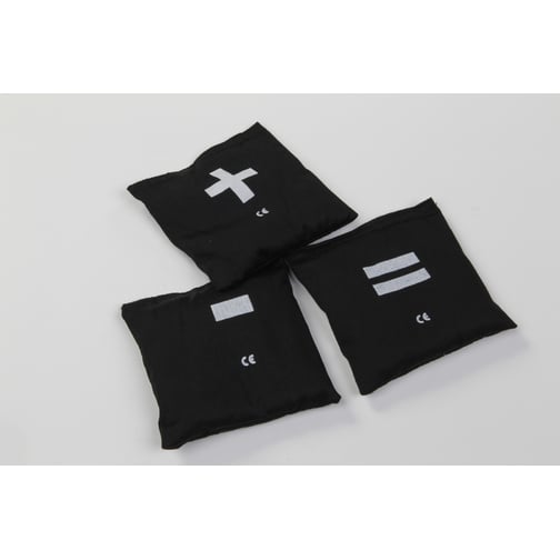 tanga sports® Bohnensäckchen mit Zahlen