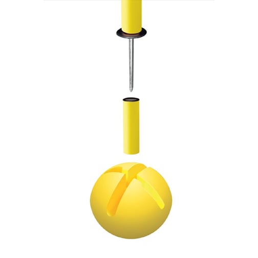 LISKI® Malfußadapter KUNSTRASEN für Stahlpins