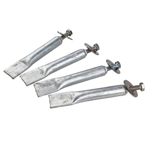 Komplett-Set Bodenanker für Bolzplatztore