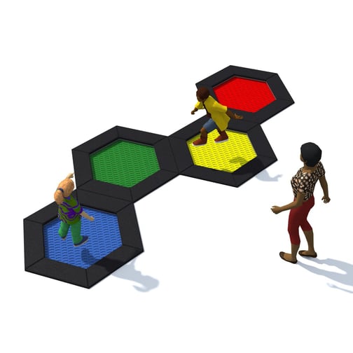 Inter-Play® Hexo 4 Trampolin