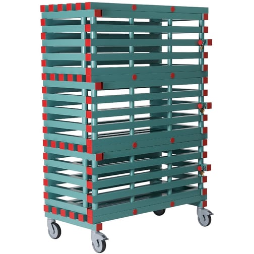 REA® Regalwagen, abschließbar