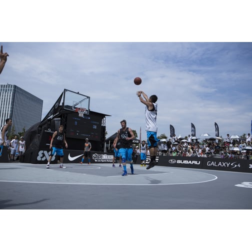 Schelde® Basketballanlage SAM 3x3