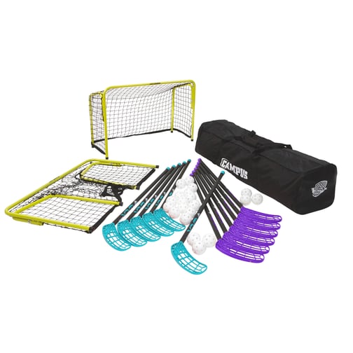 Salming® Floorball Komplett-Set Campus C50, inkl. Tore