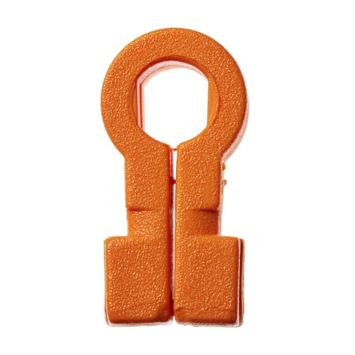 Kunststoffnetzhalter, orange 10 Stück