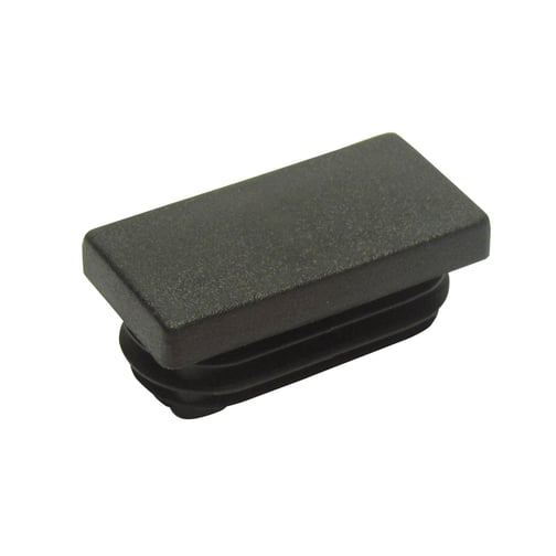 Endkappe aus Kunststoff, eckig