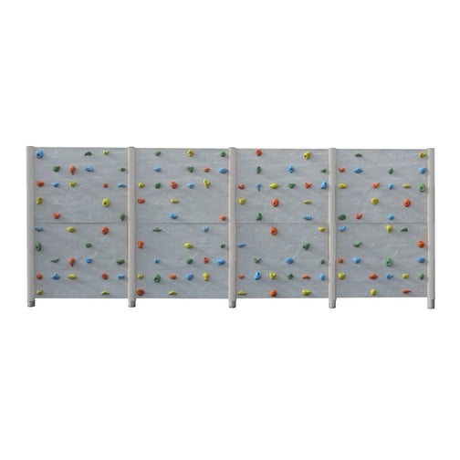 Kübler Sport® Boulderwand mit Schieferplattenstruktur, frei stehend