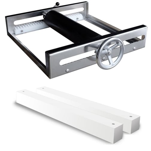 Walzenverstellkasten mit Ausgleichschienen