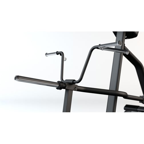 BH Fitness® Plate Loaded Rudermaschine mit T-Stange