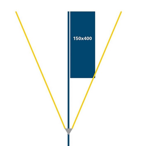 LED Flag-Spot Mastbeleuchtung für Masten Ø 90 / 100 mm