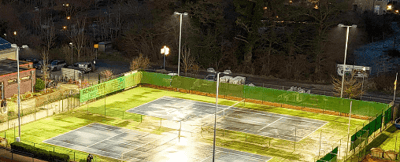 Station&auml;re Flutlichtanlagen