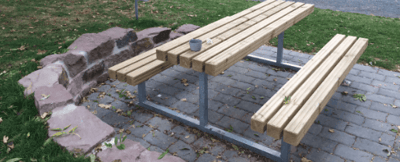 Bank-Tisch-Kombinationen