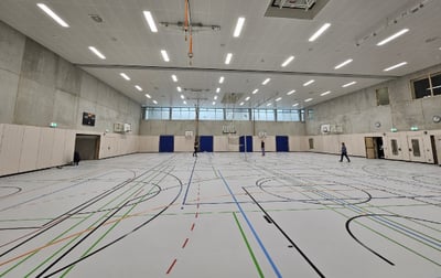 Zweifachsporthalle Berufsschule für Farbe und Gestaltung München