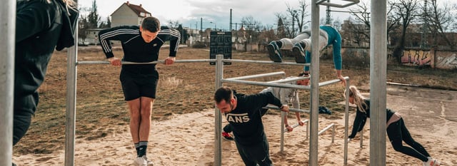 Calisthenics-Anlagen: Outdoor-Sport im &ouml;ffentlichen Bereich | K&uuml;bler Sport