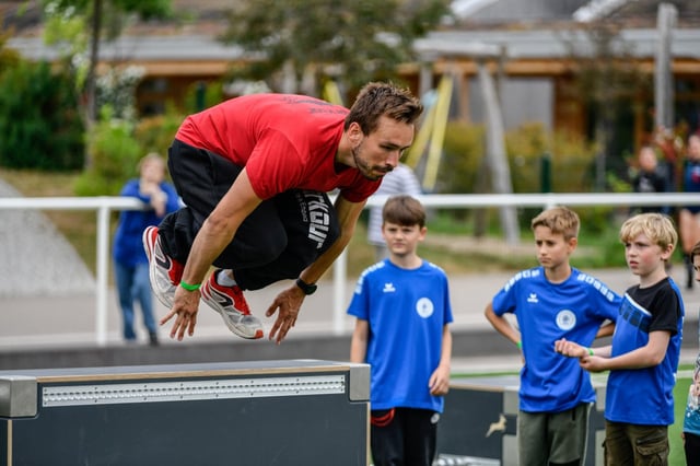 Parkour in Schule & Verein | K&uuml;bler Sport