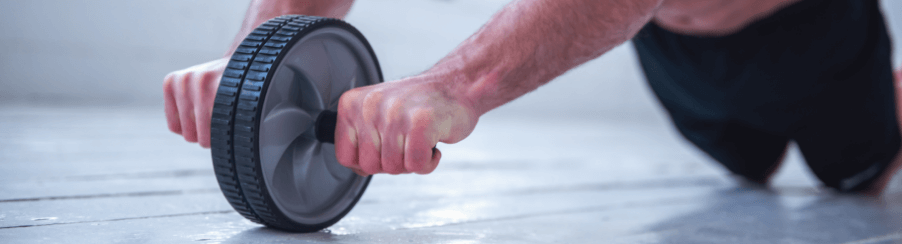 Robuster Bauchtrainer für vielseitige Bauchübungen und zur Förderung der Rumpfstabilität.