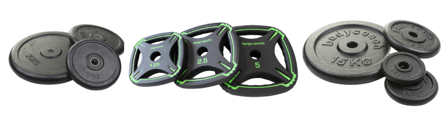 Vielfältige Hantelscheiben 30mm für effektives Krafttraining