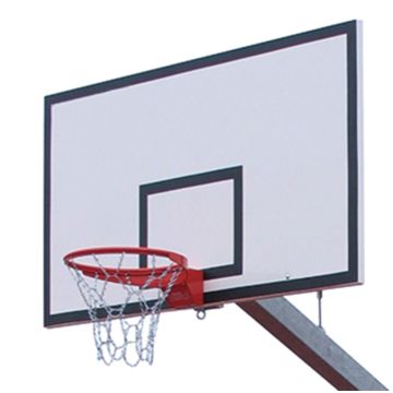 Basketball-Spielbrett für Kübler Sport® Ein- & Doppelmastgestell