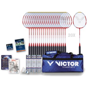 VICTOR® Badminton-Schulsparpaket MAXI II