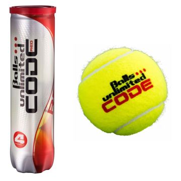 Balls Unlimited® Tennisbälle CODE RED