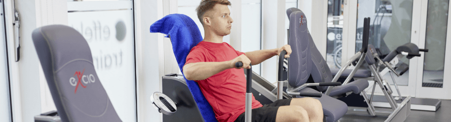 Trainingsgeräte für Krankengymnastik aus dem Bereich KGG Geräte für die physiotherapeutische Praxis