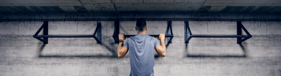 Fitnessgerechte Klimmzugstange für die Wand zur Wandmontage – vielseitiges Trainingsgerät für Krafttraining und Klimmzüge